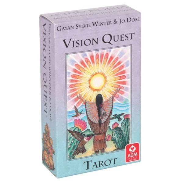 Vision Quest Tarot Cards   The Native American Wisdom