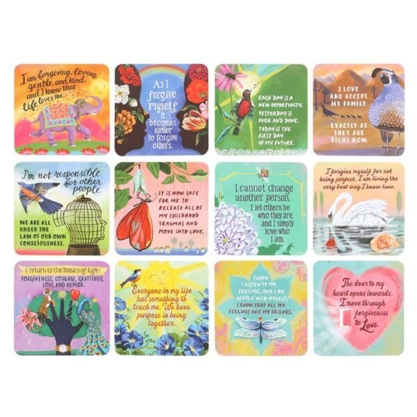 Louise Hays Affirmations for Forgiveness Cards